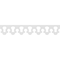 Ekena Millwork Eden Architectural Grade PVC Running Trim, 8"H x 5/8"P x 48"L RUNP08X0625X48EDN - alternate 2